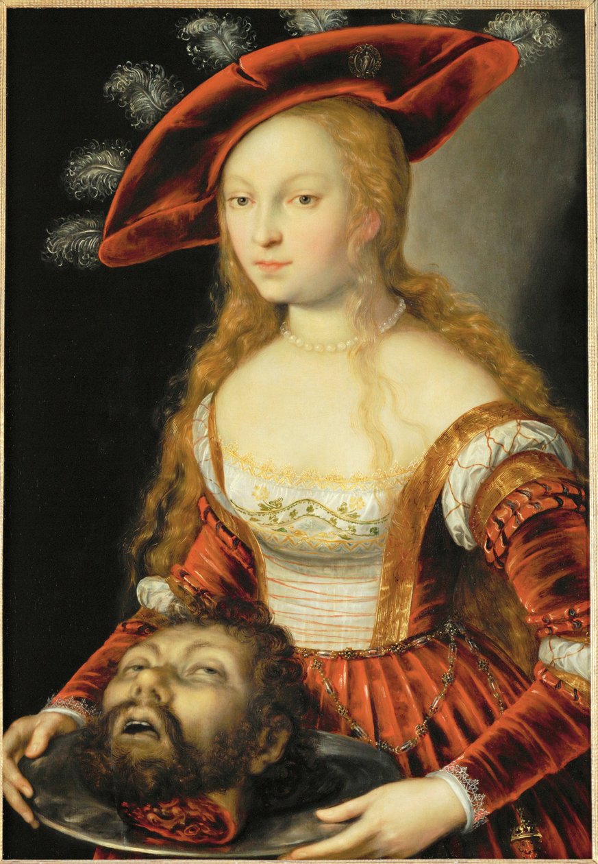 Salomè con la testa di Giovanni Battista ... da Joseph the younger Heintz