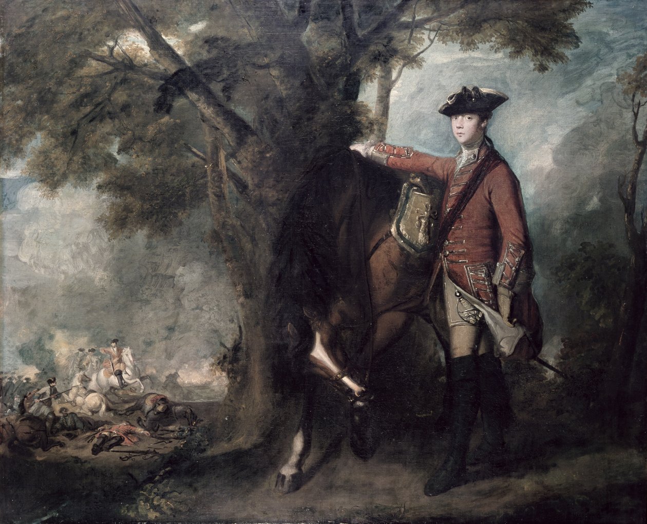 Cornetta Nehemiah Winter, 11° Dragoni, 1759 da Joshua Reynolds