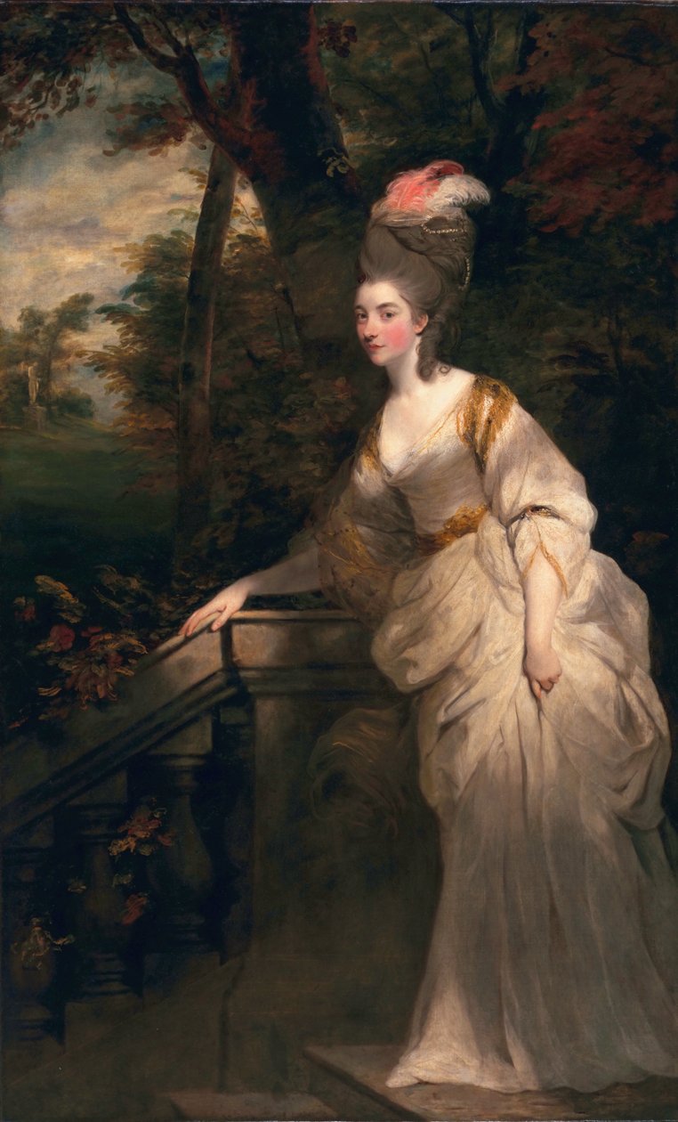 Georgiana Cavendish, Duchessa del Devonshire, c.1775-76 da Joshua Reynolds