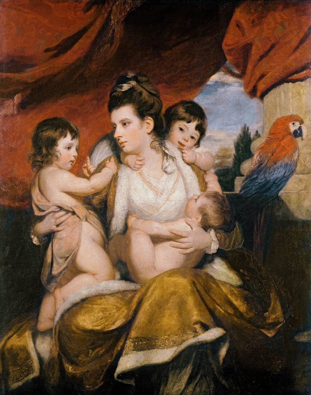 Lady Cockburn e i suoi tre figli maggiori, 1773 da Joshua Reynolds