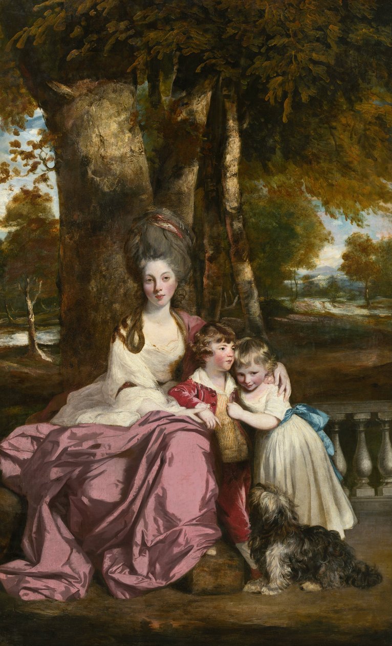 Lady Elizabeth Delmé e i suoi figli da Joshua Reynolds