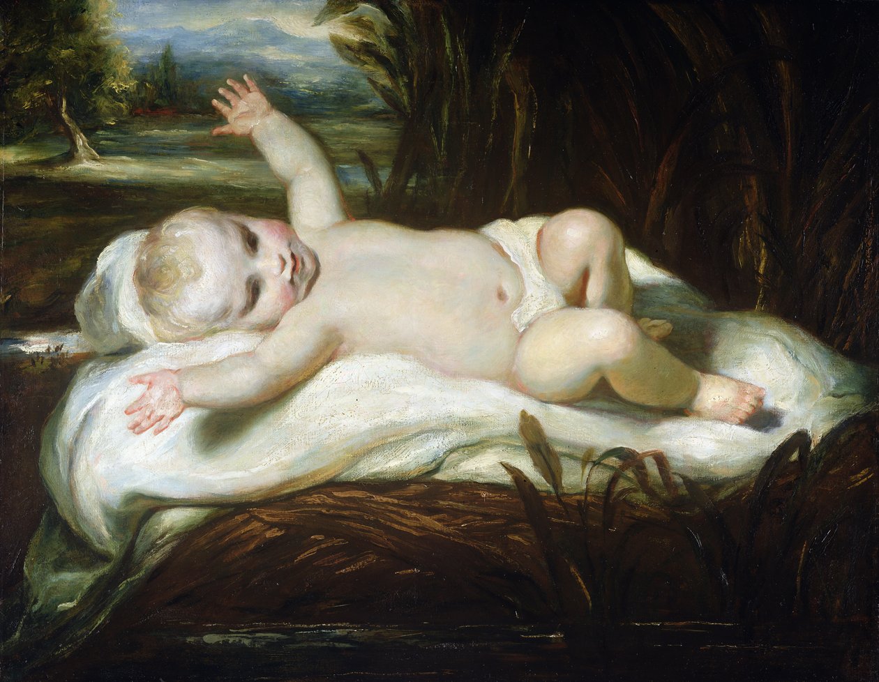 Mosè tra i giunchi da Joshua Reynolds