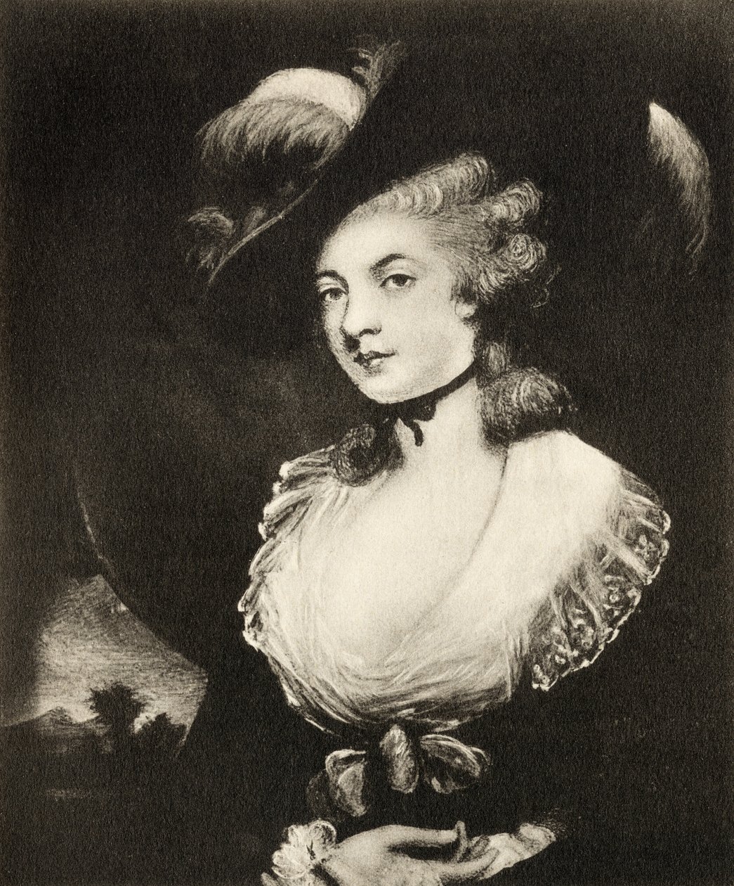 Signora Mary Robinson da Joshua Reynolds