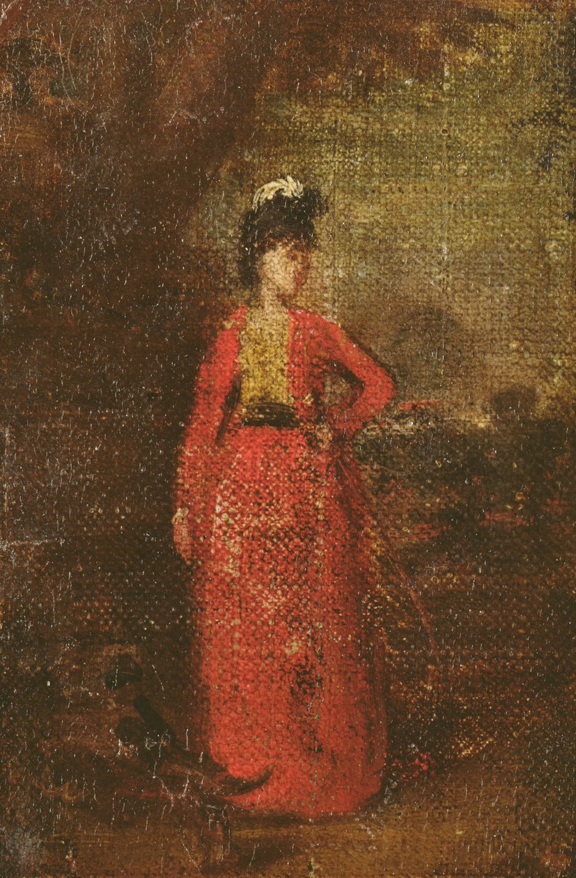 Schizzo per Lady Worsley, c.1776 da Joshua Reynolds