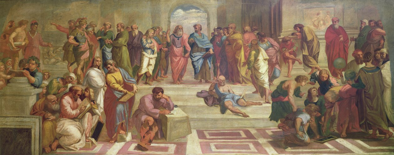 La Scuola di Atene, dopo Raffaello da Joshua Reynolds