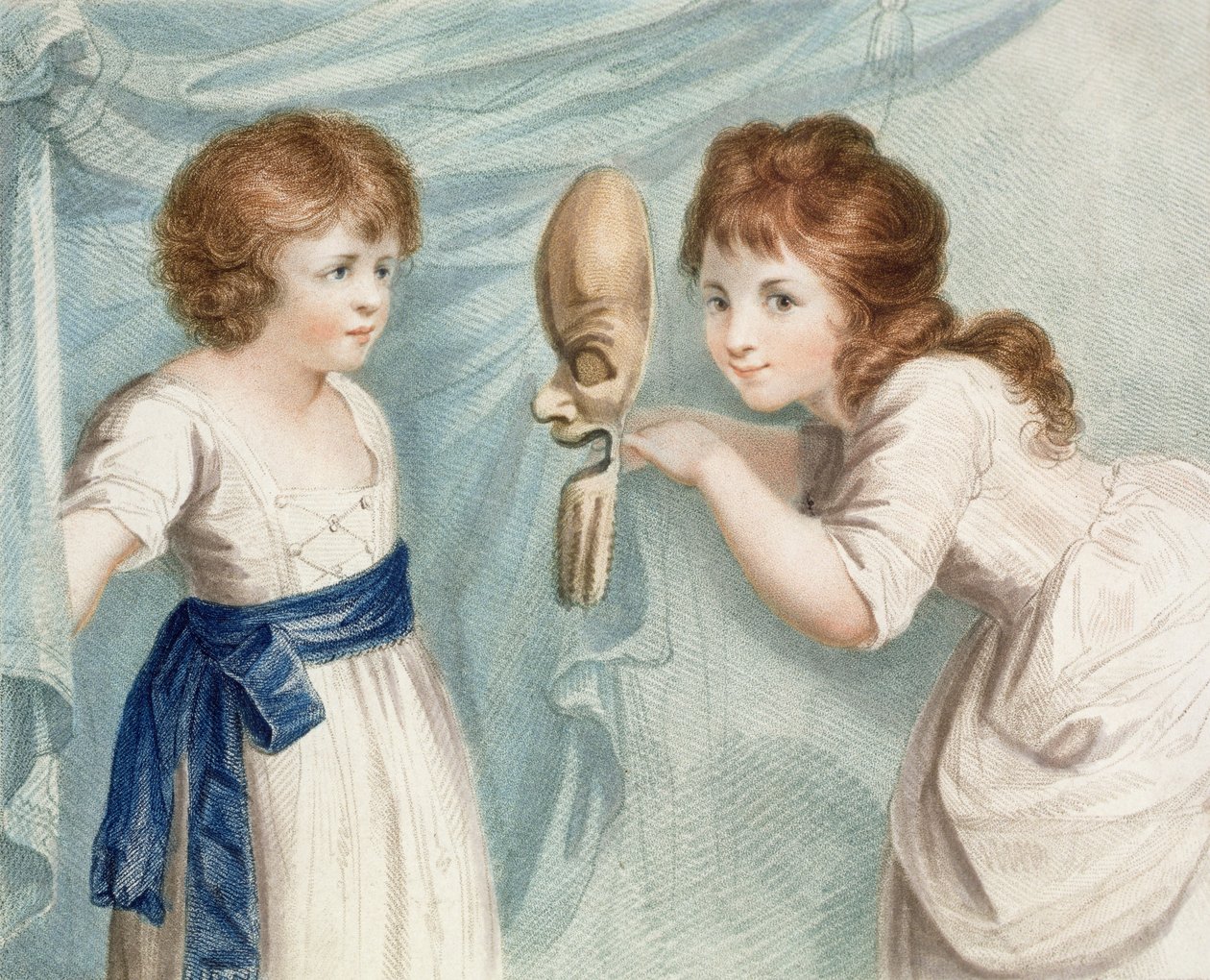 La Maschera, inciso da Luigi Schiavonetti, pub. da T. Simpson e Darling & Thompson da Joshua (after) Reynolds