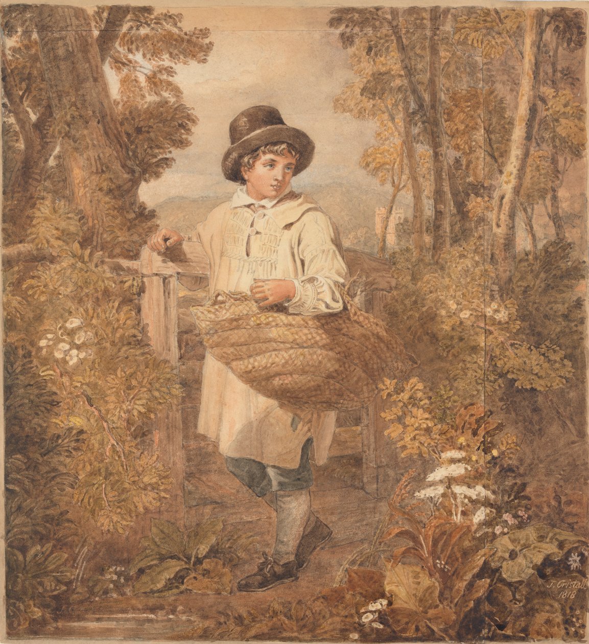 Giovane taglialegna da Joshua Cristall