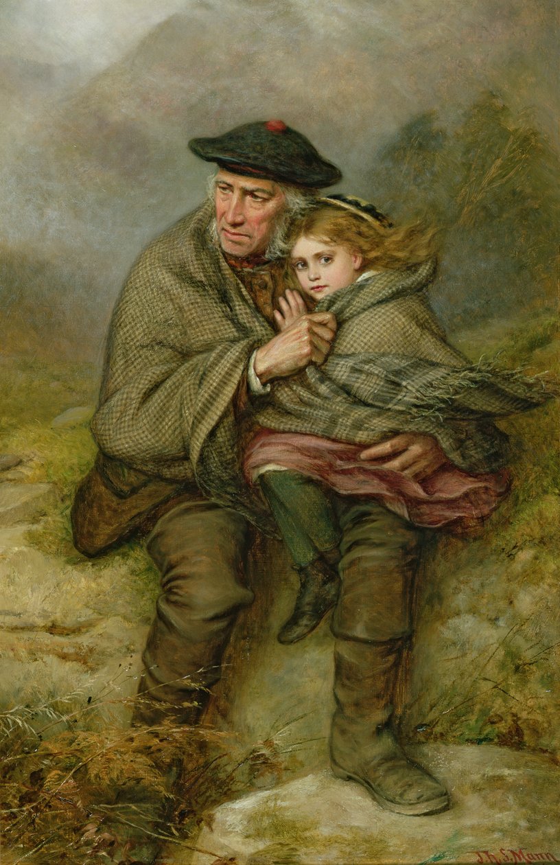 Il Freddo Vento, 1876 da Joshua Hargrave Sams Mann