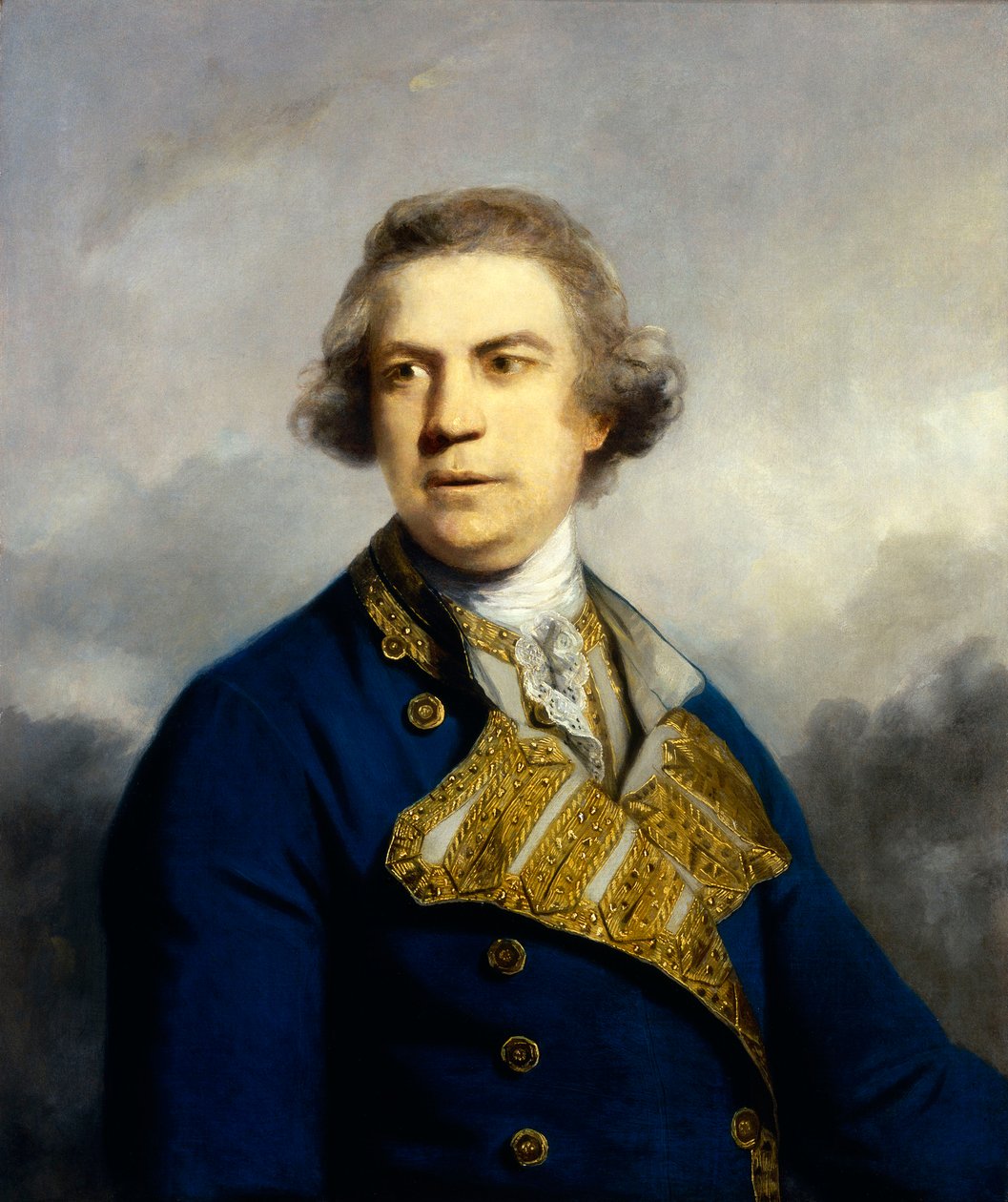 Ammiraglio Augustus Keppel (1725-1786) da Joshua Reynolds