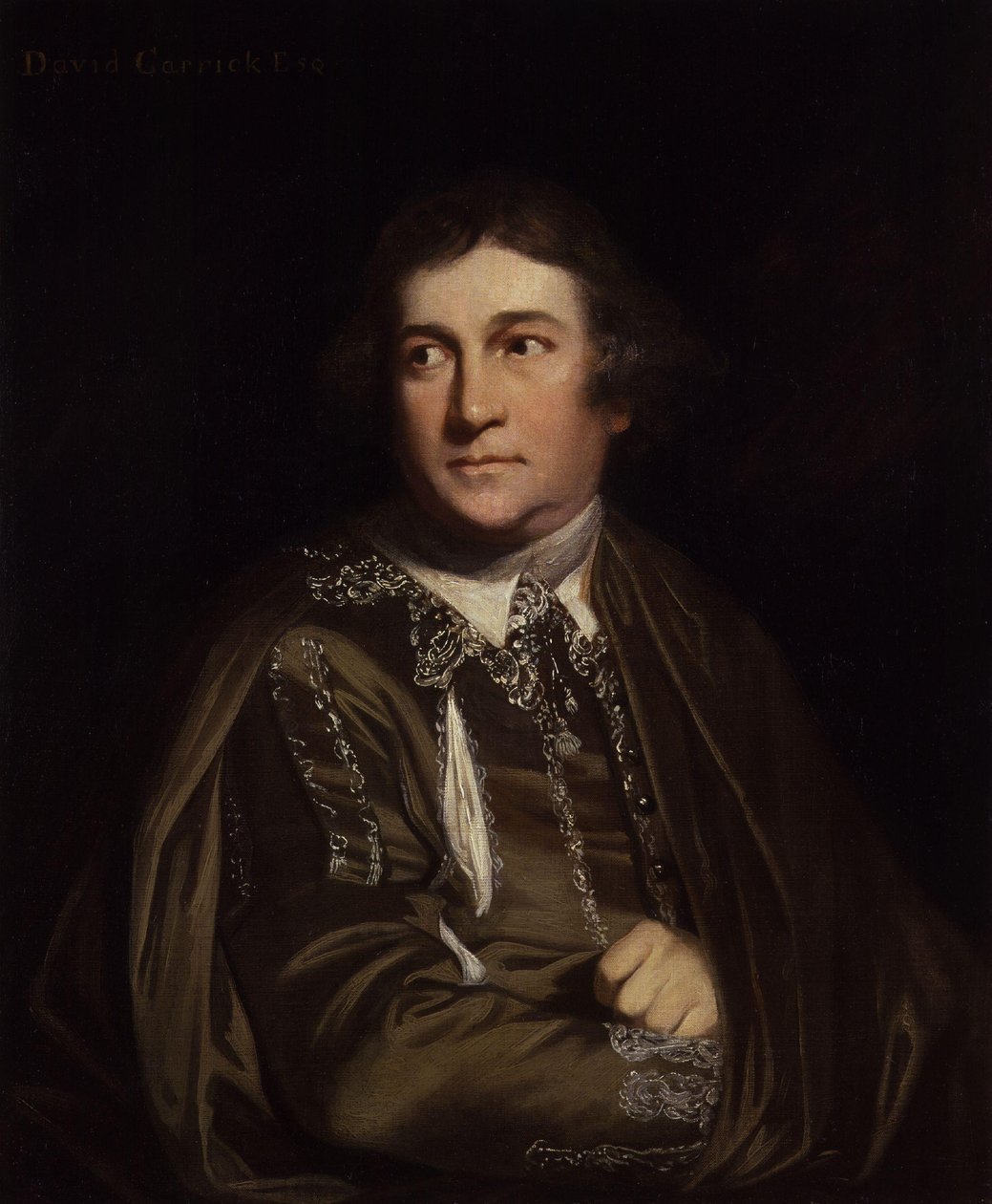David Garrick nel ruolo di Kitely in "Every Man in his Humour". da Joshua Reynolds