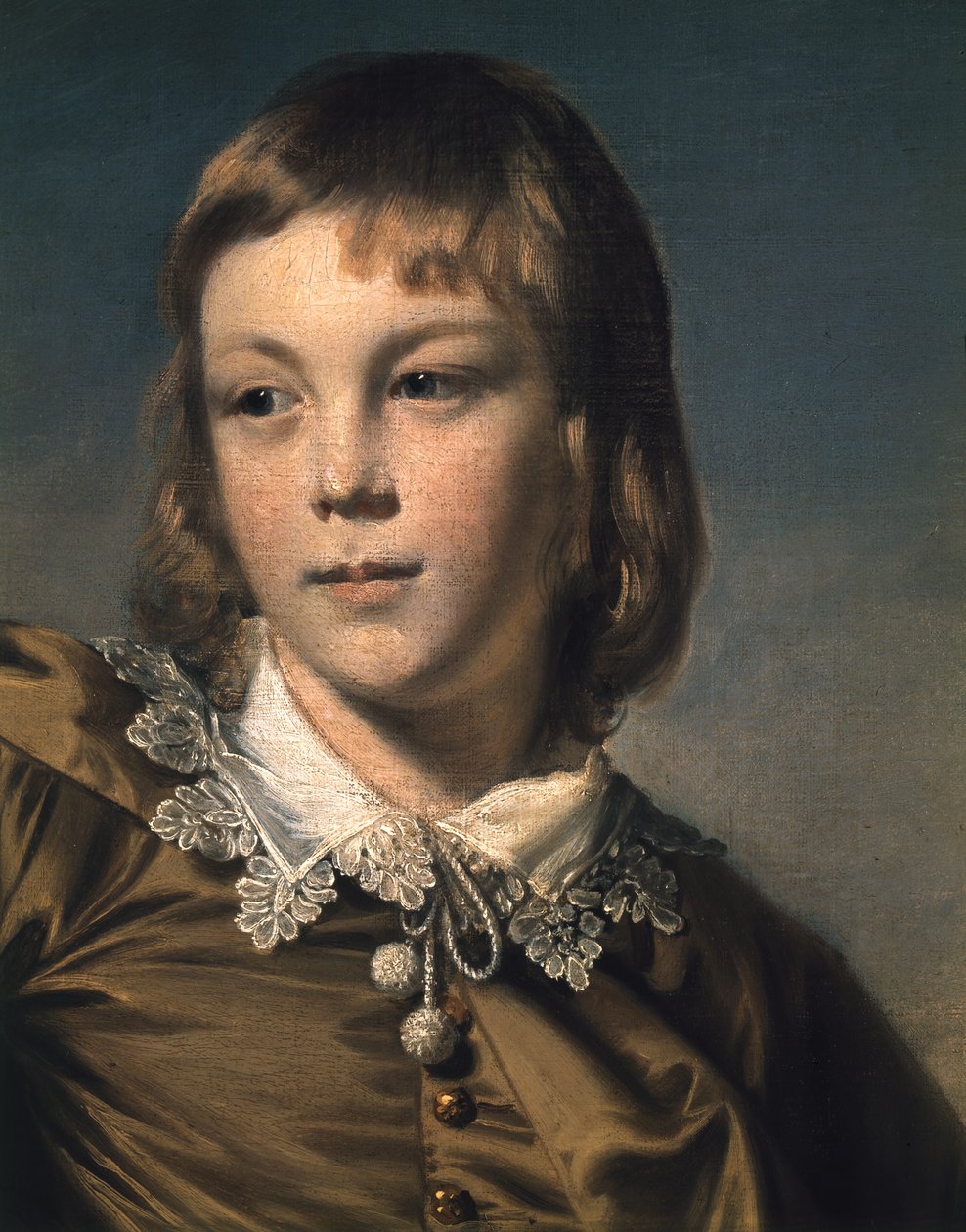 Master Thomas Lister Il Ragazzo Marrone, dettaglio da Joshua Reynolds