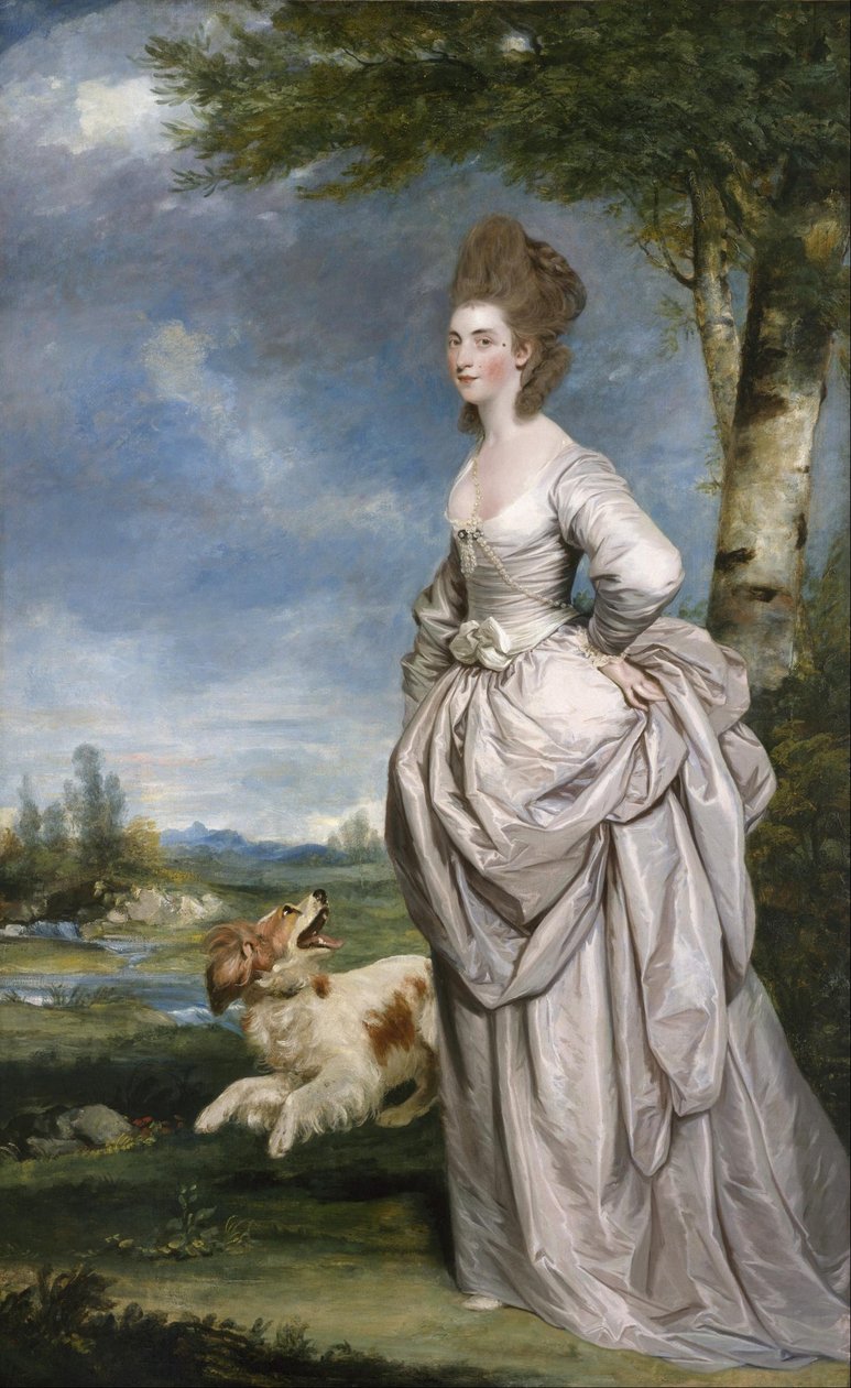 Signora Elisha Mathew da Joshua Reynolds