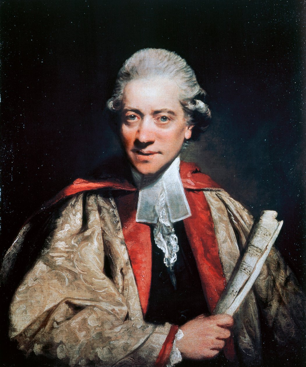 Ritratto di Charles Burney (1726-1814), compositore, organista e storico della musica da Joshua Reynolds