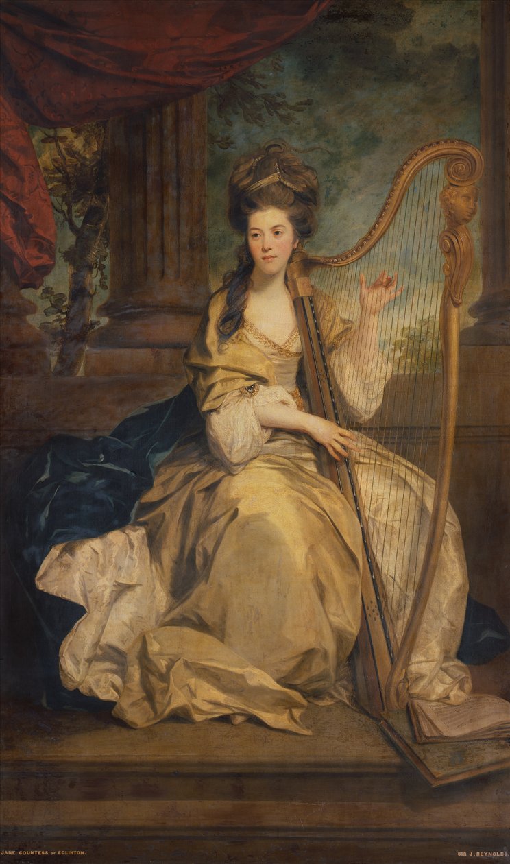 Ritratto di Jane Lindsay, Contessa di Eglinton da Joshua Reynolds