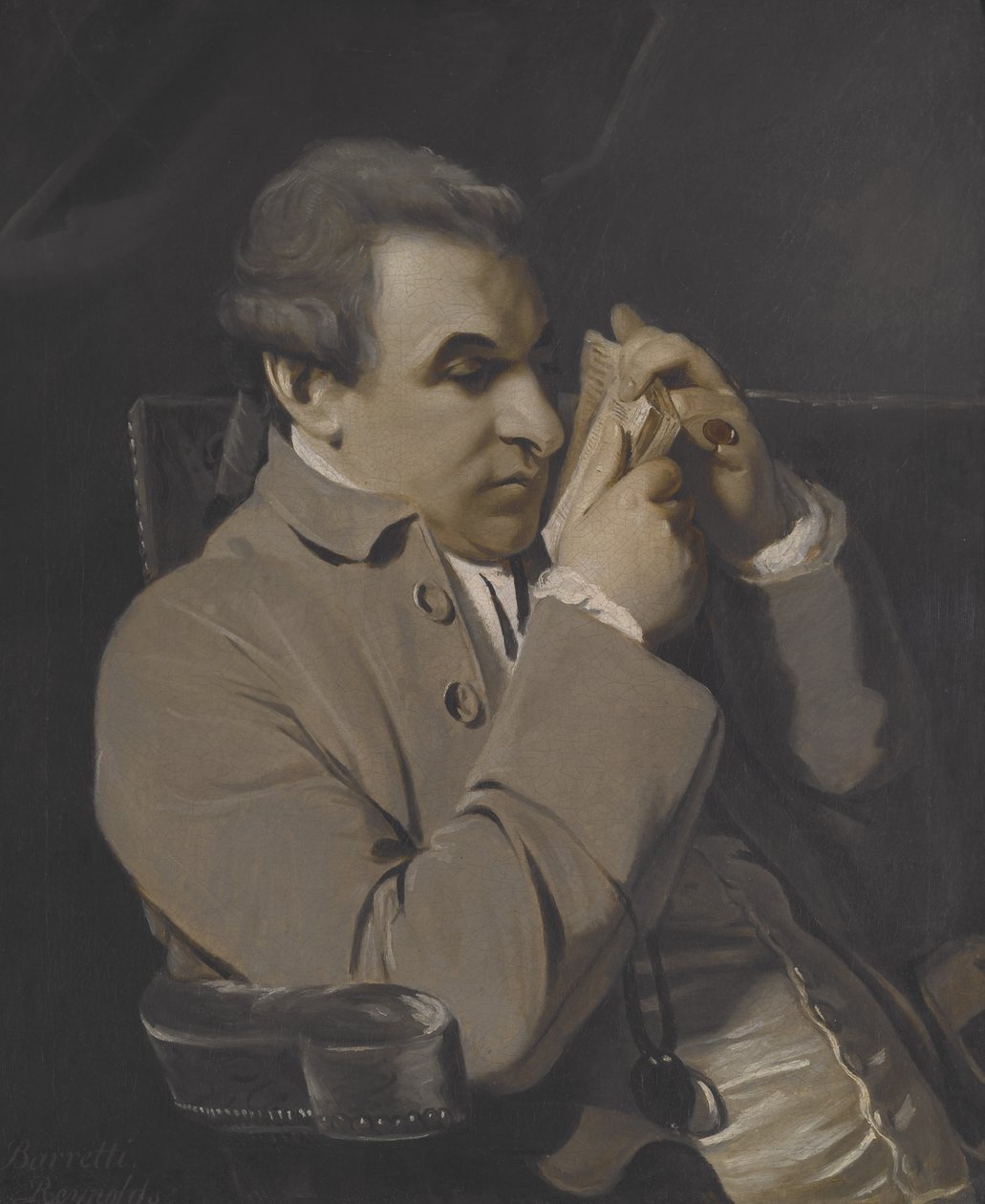 Ritratto di Joseph Baretti, copia da Joshua Reynolds