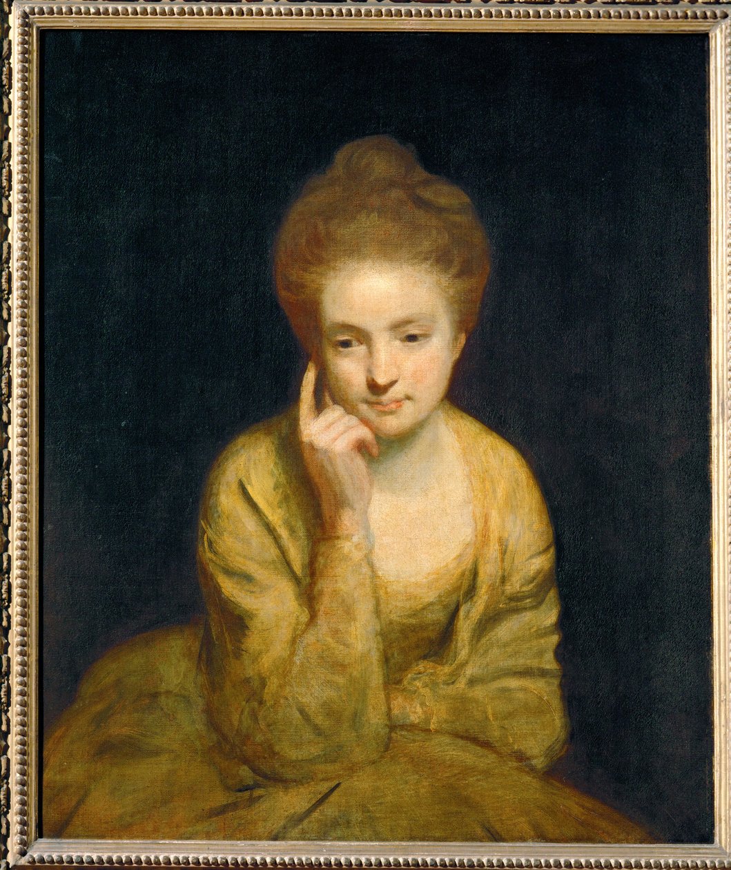Ritratto di giovane donna (dipinto su tela) da Joshua Reynolds