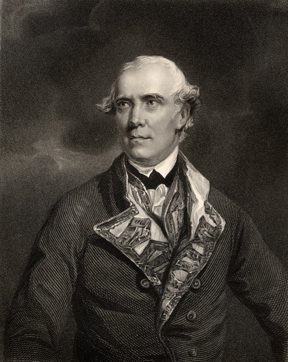 Retroammiraglio Samuel Barrington, inciso da H.T. Ryall, da 