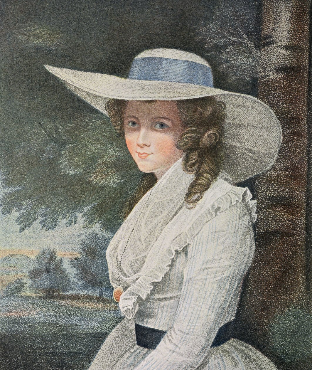 La Contessa Spencer (m.1831) (incisa da Francesco Bartolozzi, 1787) da Joshua Reynolds