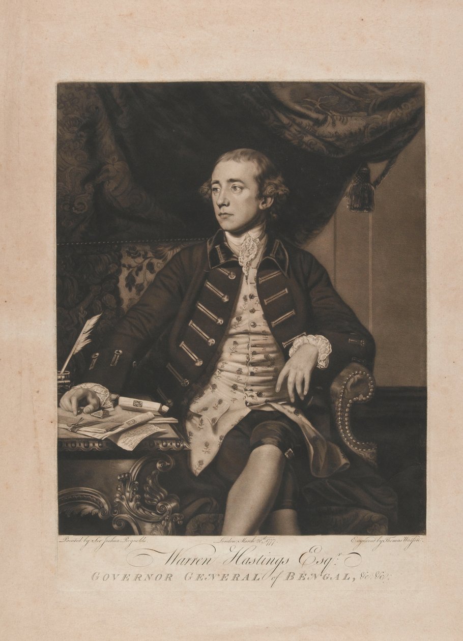 Warren Hastings da Joshua Reynolds