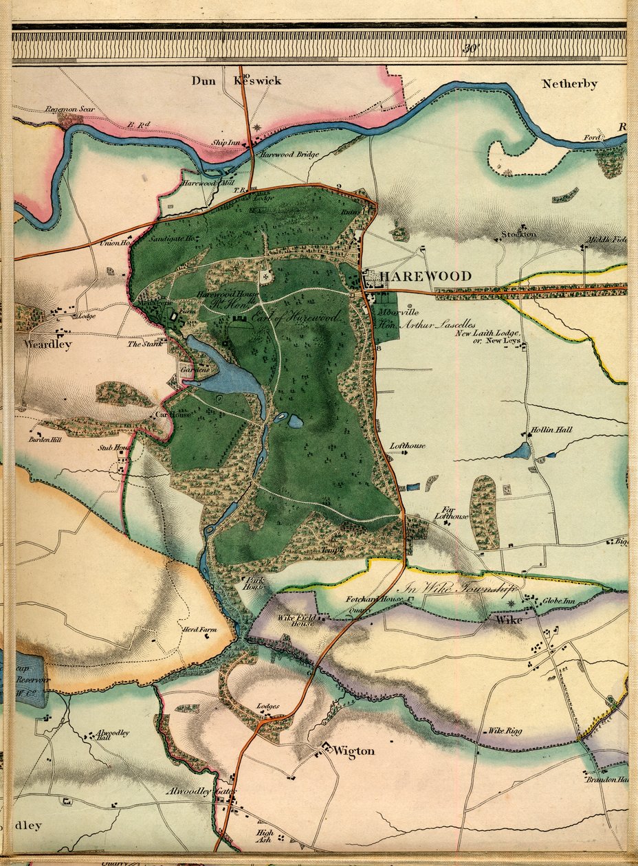 A4, Harewood, Alwoodley Hall, Wigton & Wike da Joshua Thorp