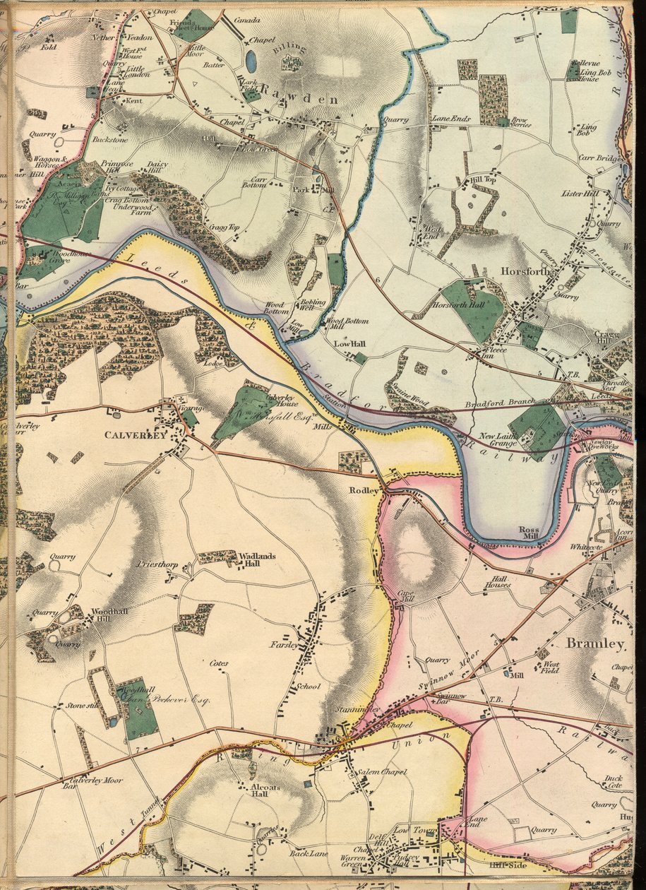B2, Calverly, Rawdon, Bramley, Rodley, Horsforth, Farsley e Stanningley da Joshua Thorp