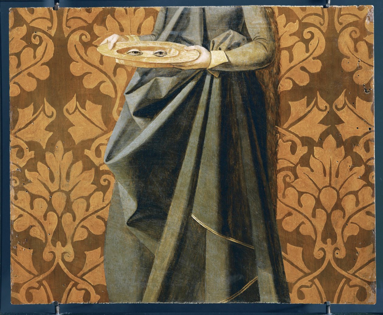 Occhi di Santa Lucia, particolare (dipinto su tavola) da Josse (fl.1493 1508) Lieferinxe