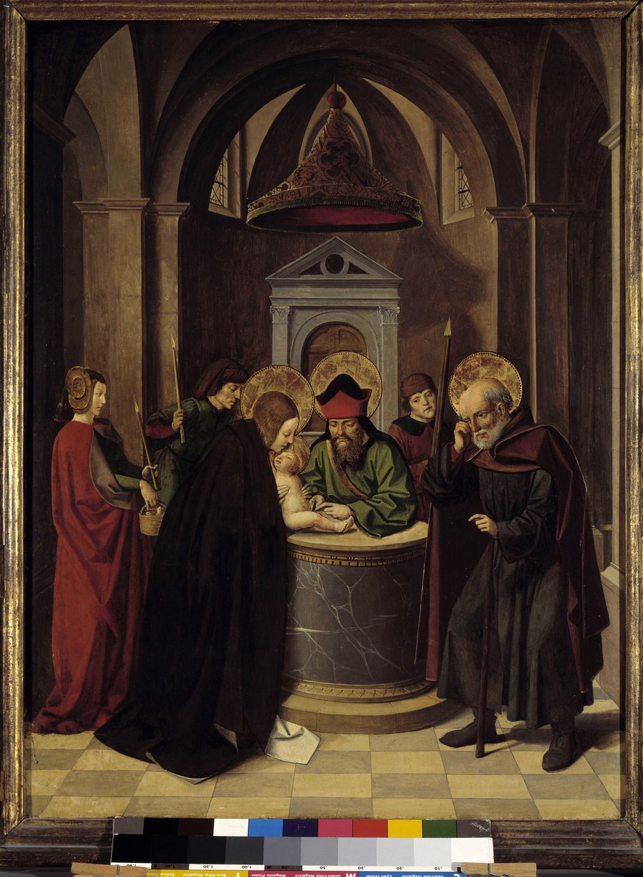 Scene dalla vita della Vergine: circoncisione, c.1500 da Josse (fl.1493 1508) Lieferinxe