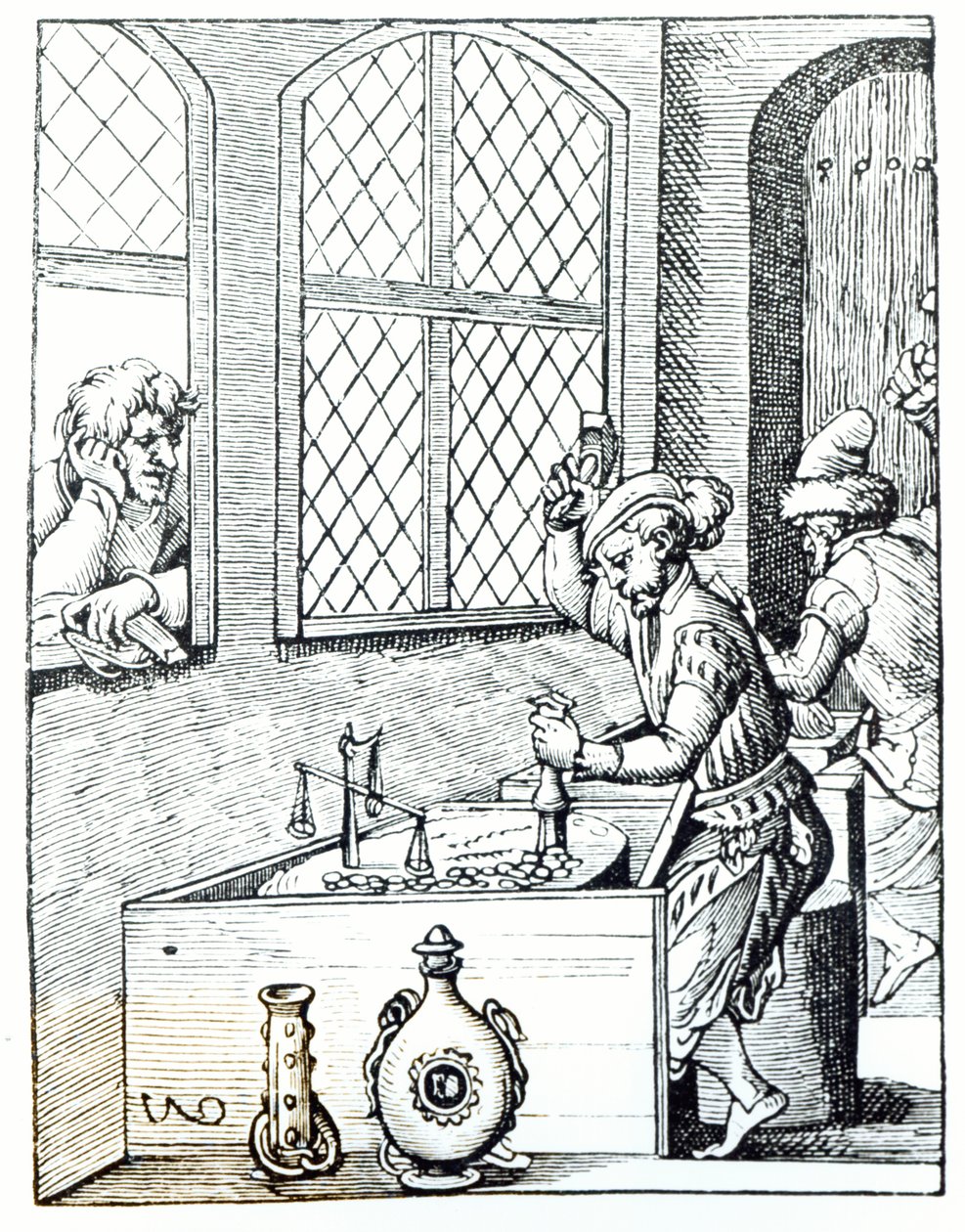 Ufficiale della Zecca, illustrazione da 