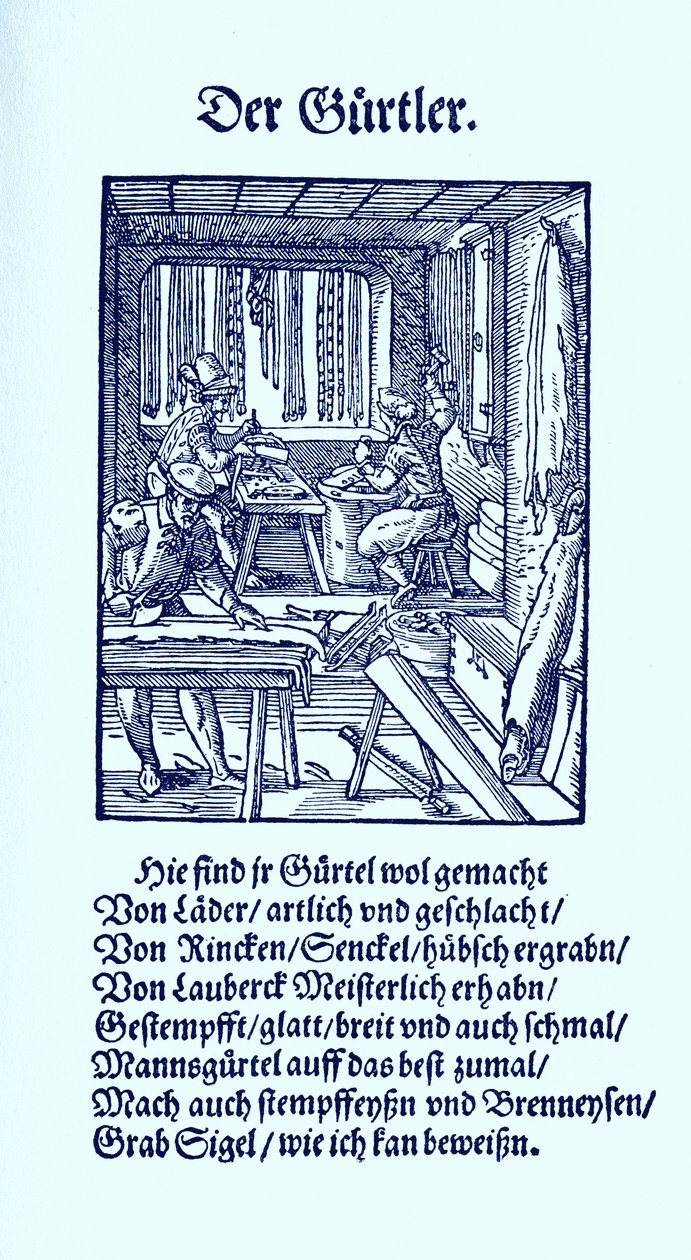 Cinturaio da Jost Amman