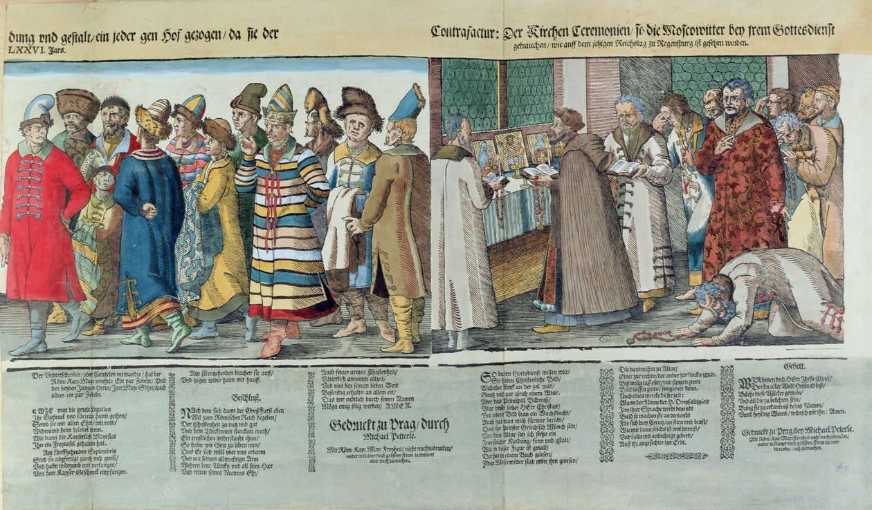 La Grande Ambasciata di Ivan IV di Russia all