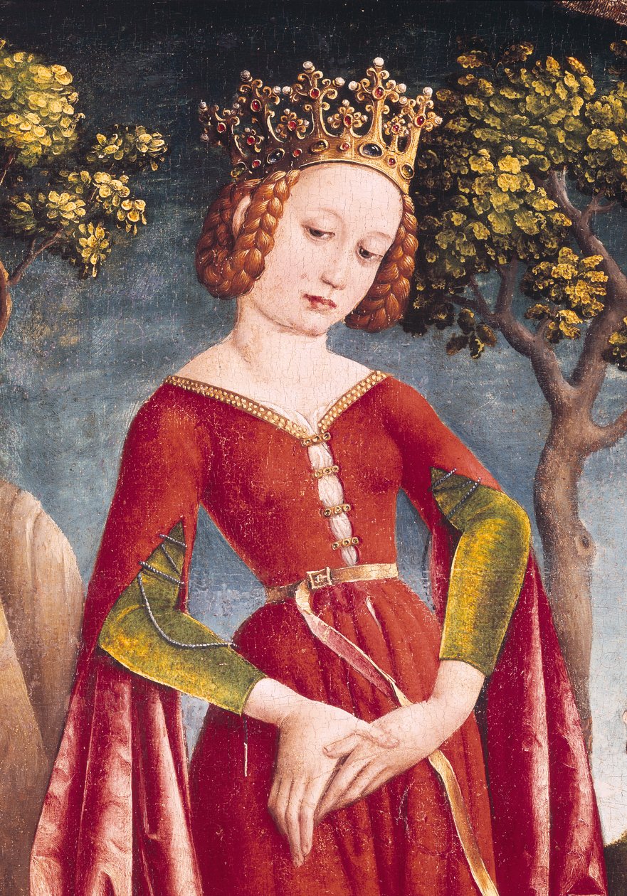 San Giorgio e il drago, (dettaglio) da Jost Haller