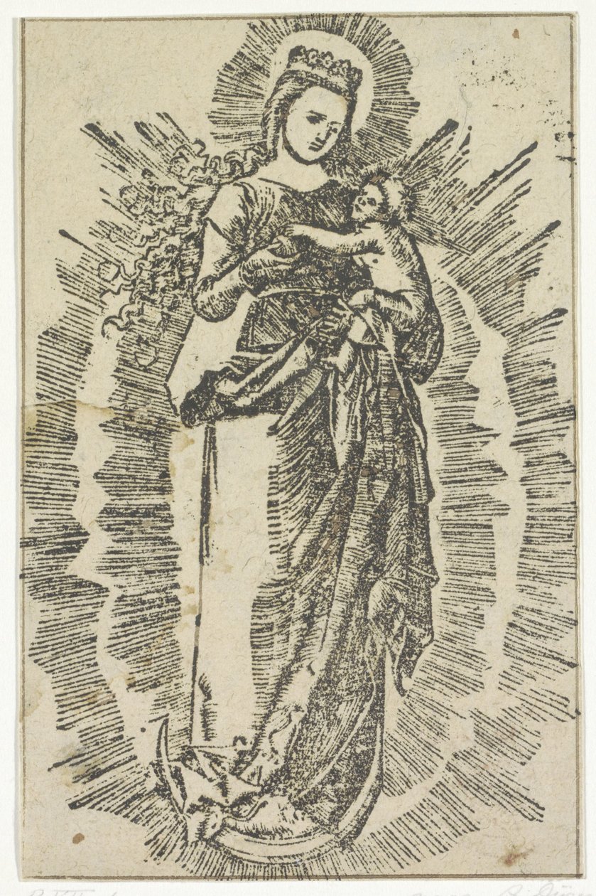 Maria con il Bambino Gesù da Jost de Negker