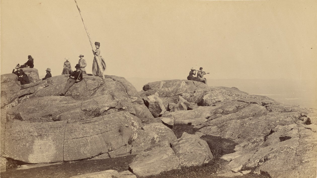 [Festa privata sulla cima del Monte Monadnock] da Jotham A. French