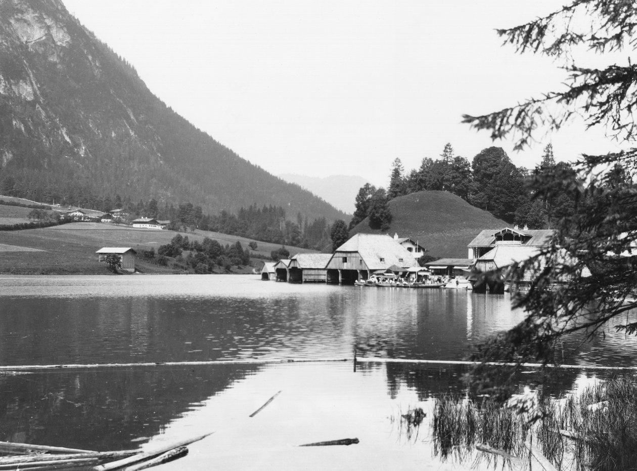 Barche a Konigssee, c.1910 da Jousset