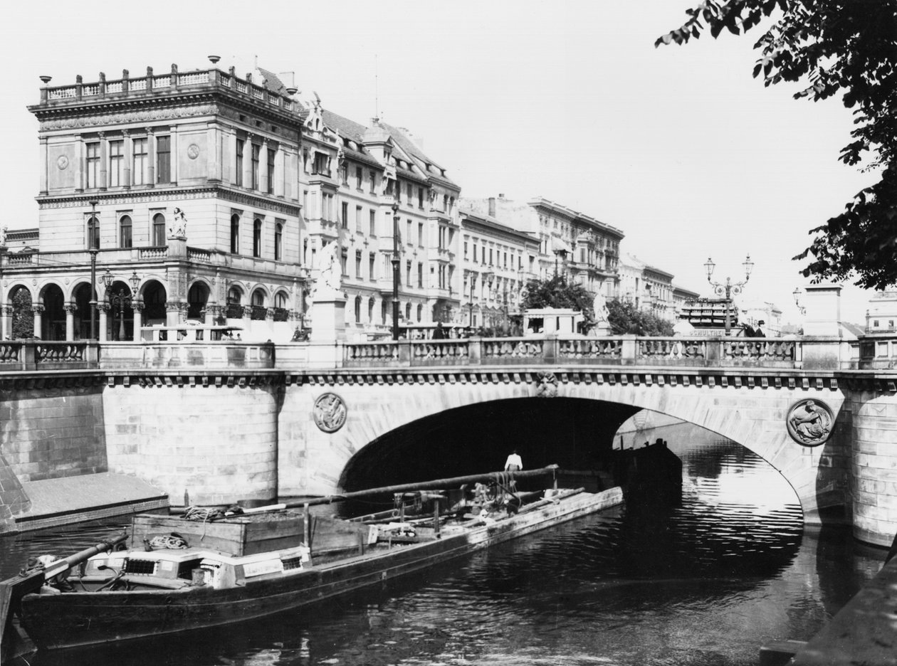 Il Ponte Belle-Alliance, Berlino, c.1910 da Jousset