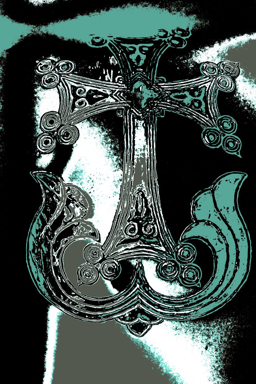 Croce ornamentale, dalla serie, Chiesa del Santo Sepolcro, 2015 (fotografia) da Joy Lions