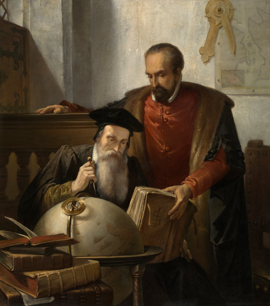 Mercatore e Ortelio da Jozef (1816 88) Bellemans