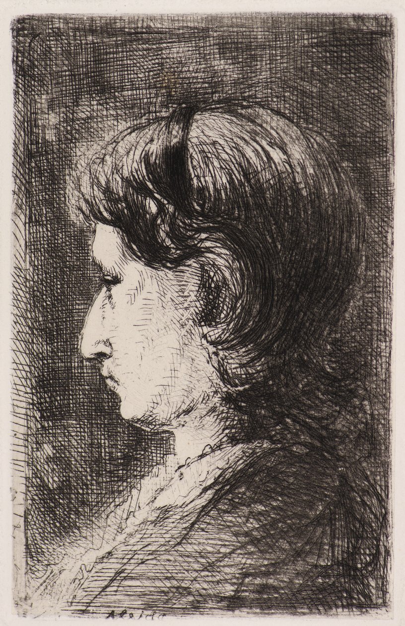 Ritratto femminile da Jozef  Israels