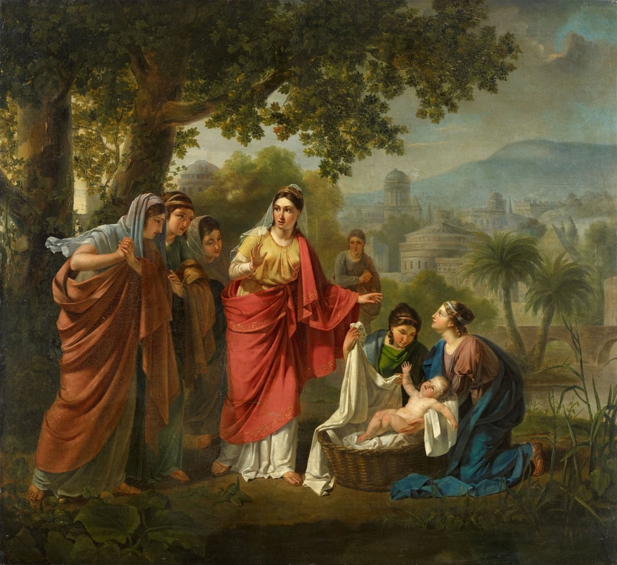 Ritrovamento di Mosè da Jozef Geirnaert