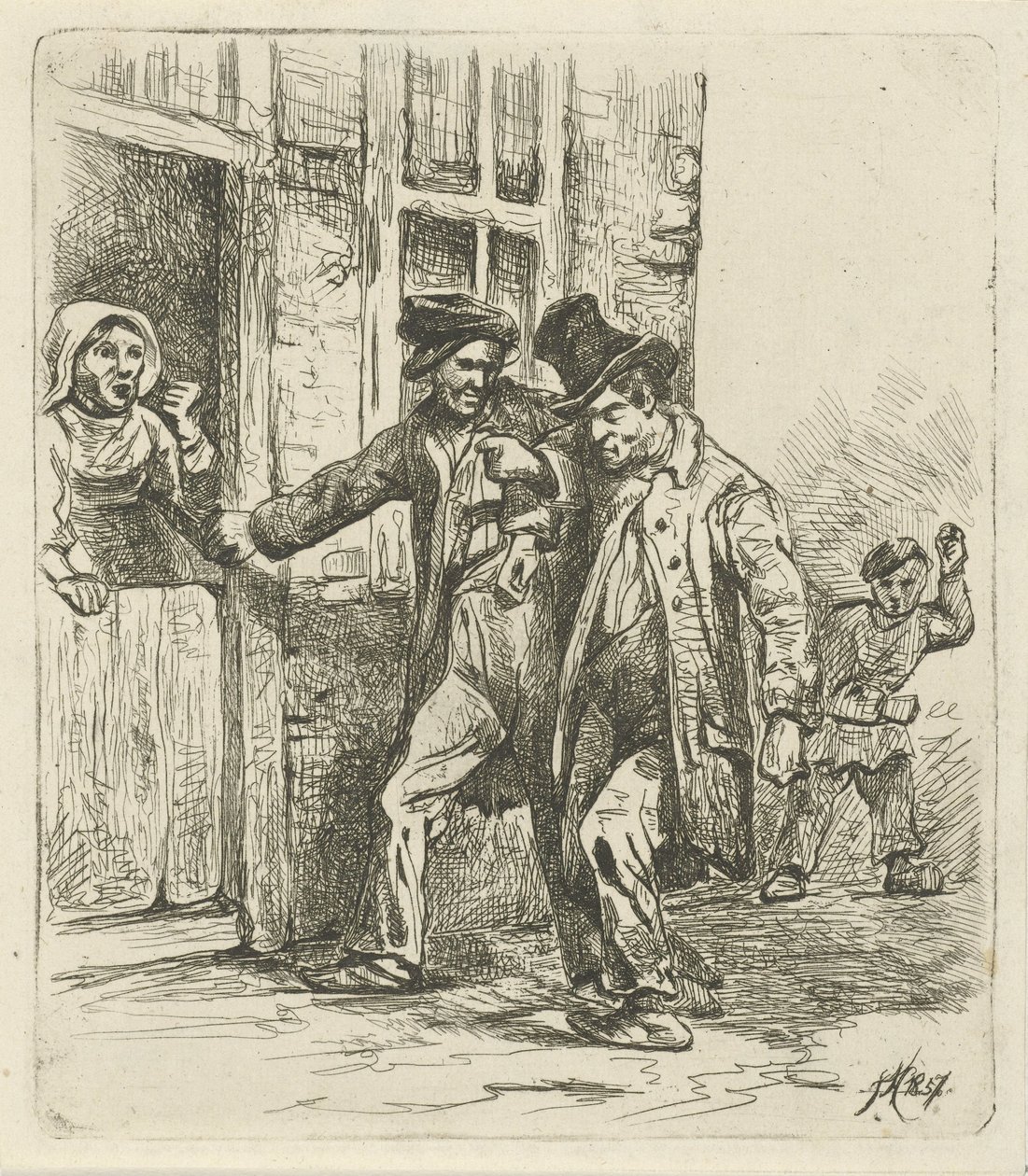 Due ubriachi da Jozef Hoevenaar