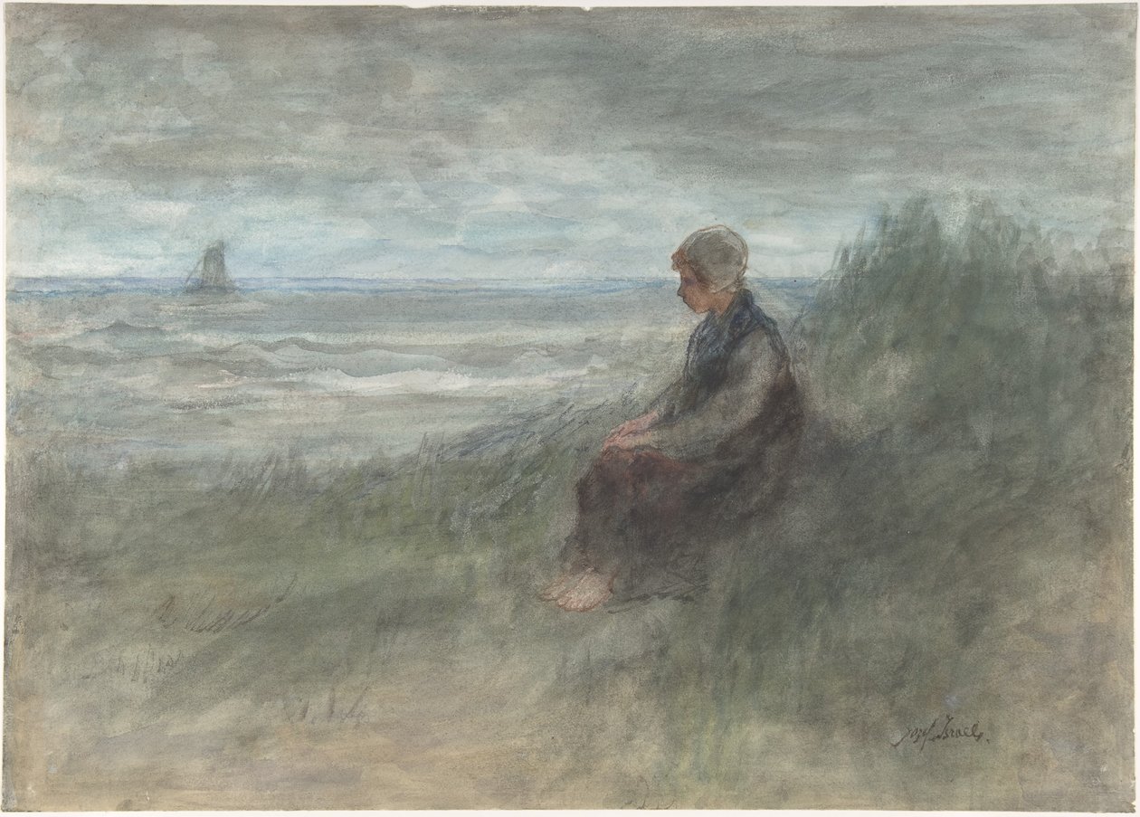 Ragazza tra le dune da Jozef Israëls