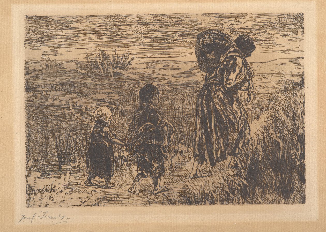 Verso casa da Jozef Israëls