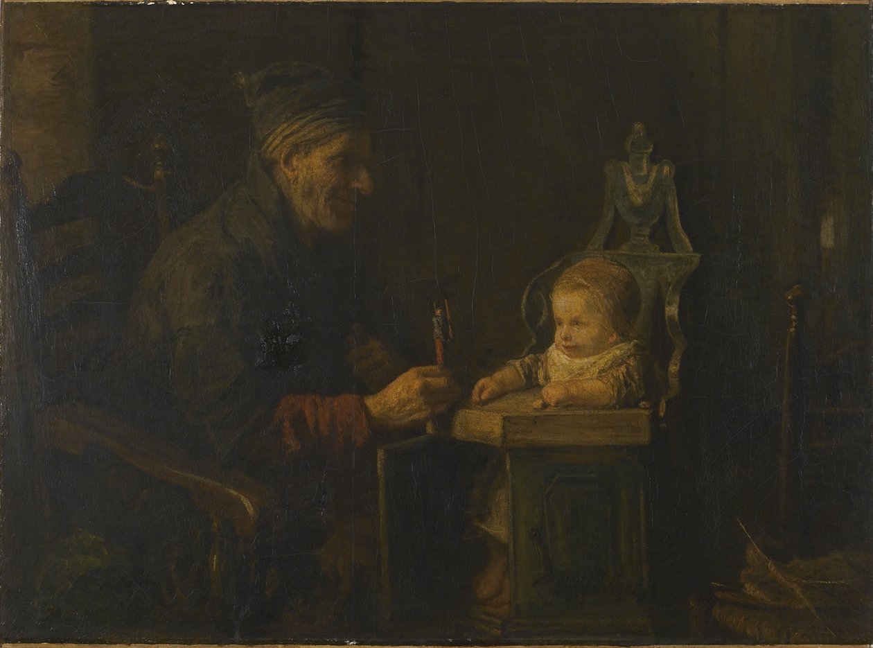 Vecchio e bambino da Jozef Israëls