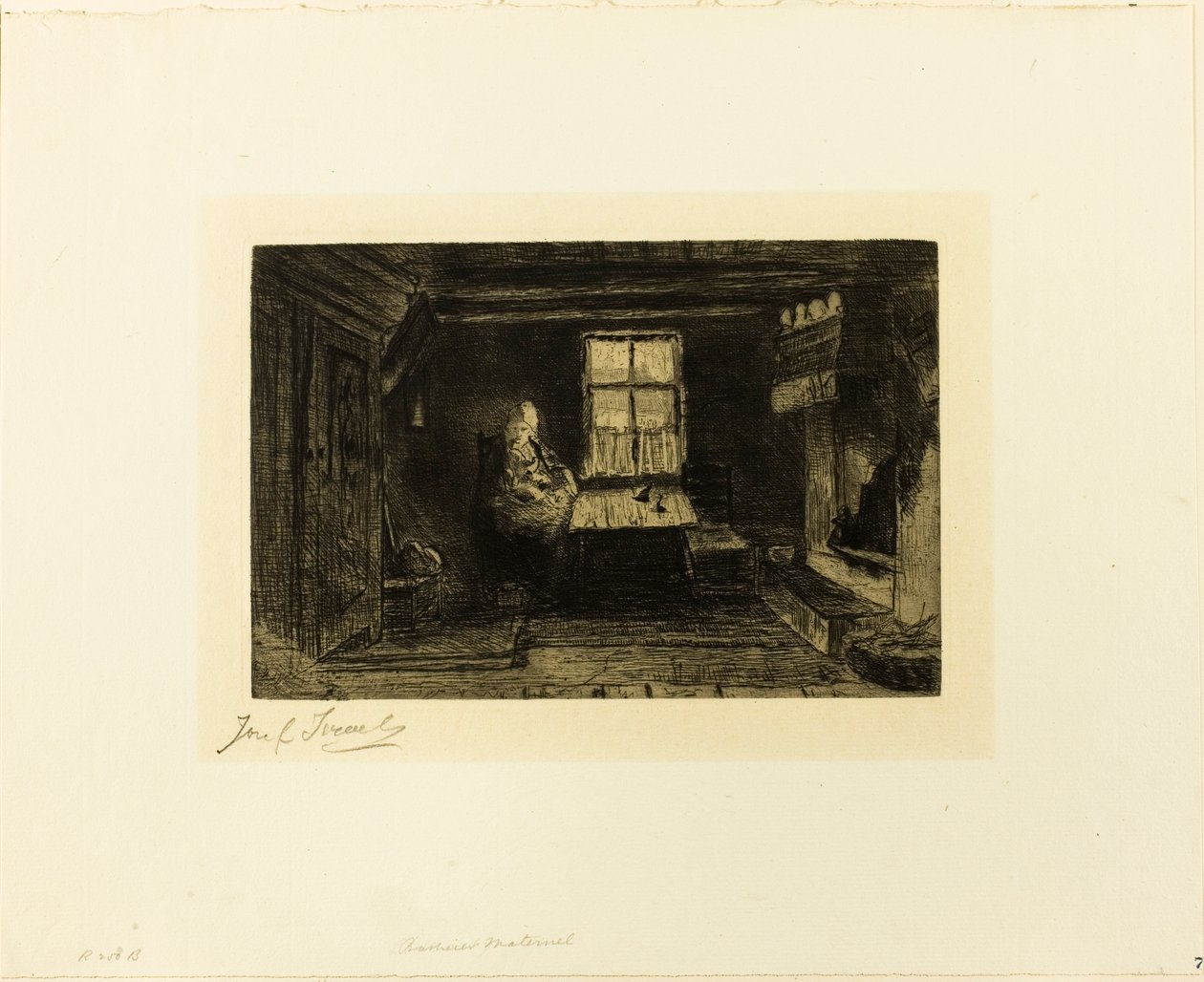 La madre da Jozef Israëls