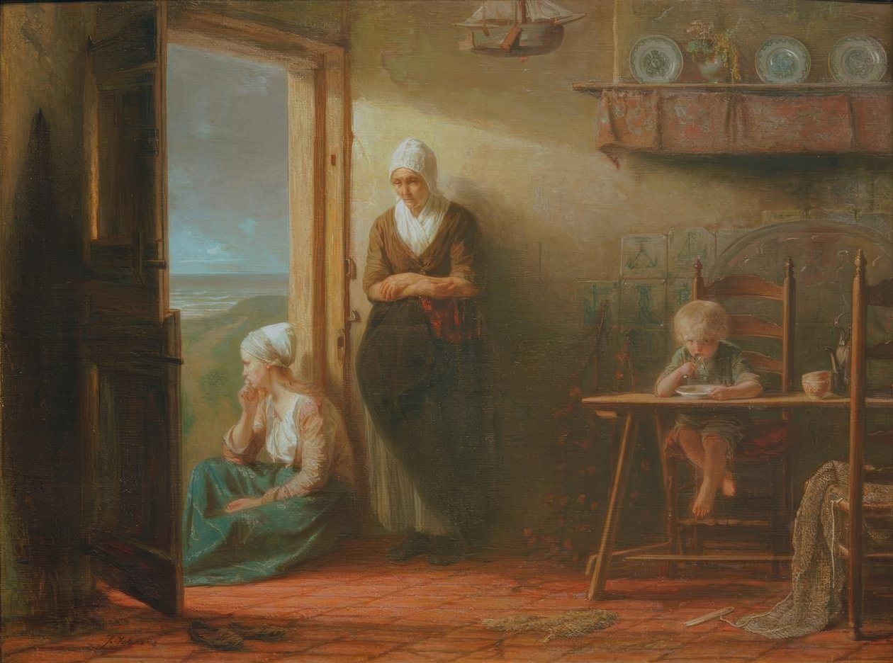 Dopo la tempesta da Jozef Israëls