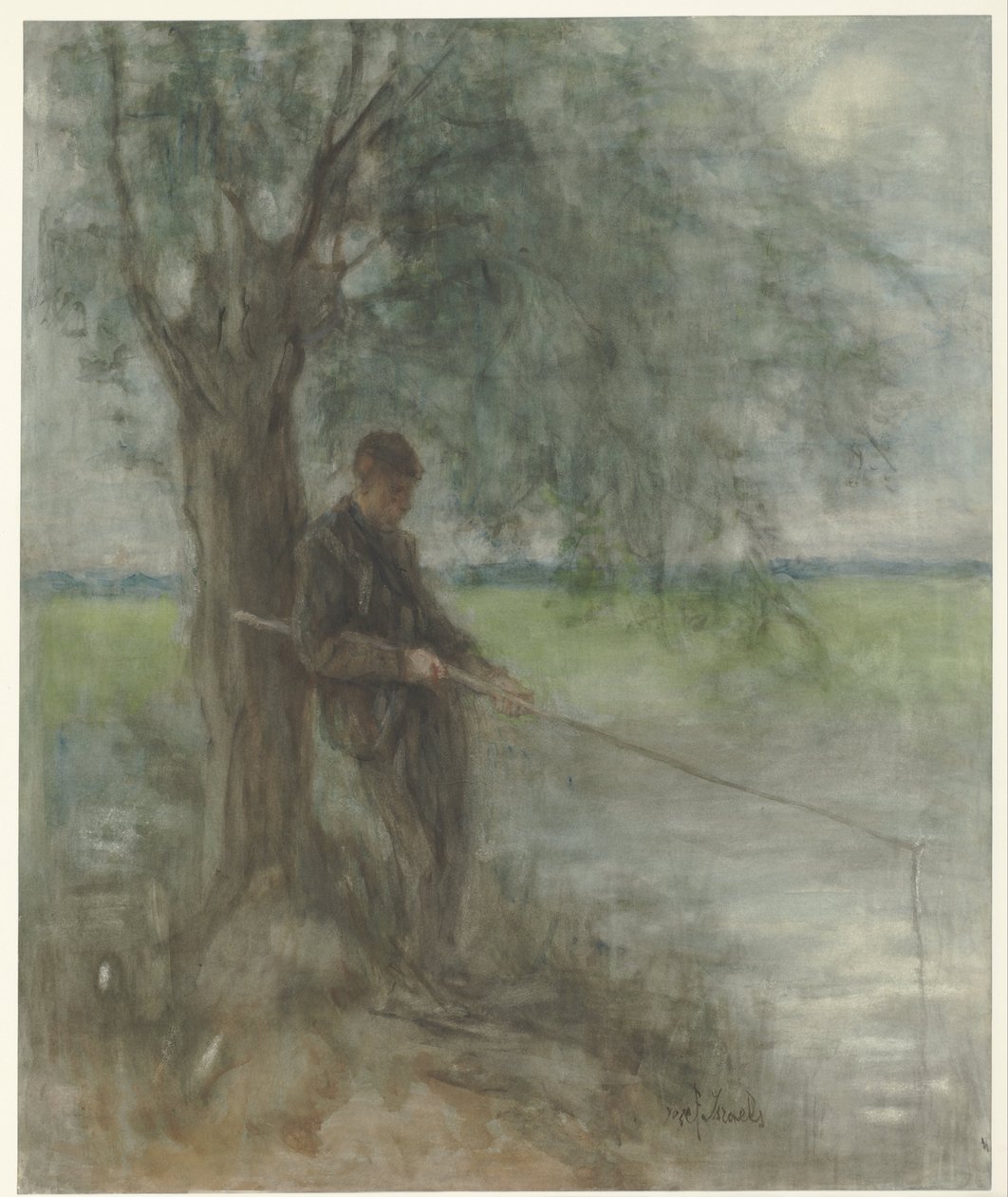 Un pescatore da Jozef Israëls
