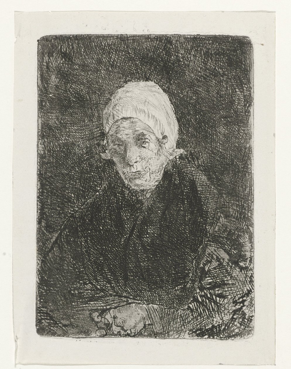 Vecchia donna di Katwijk da Jozef Israëls