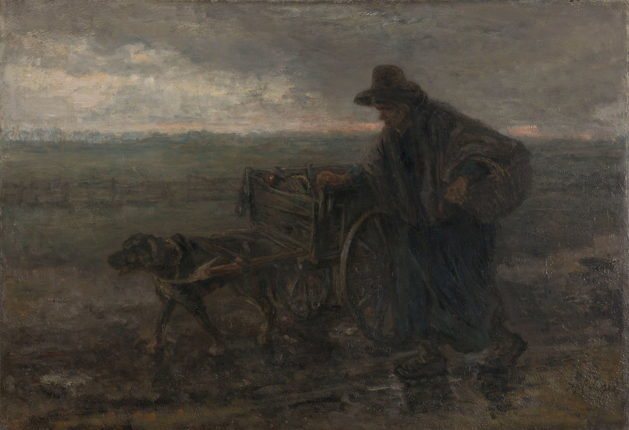 Sulle strade di campagna e nei campi da Jozef Israëls