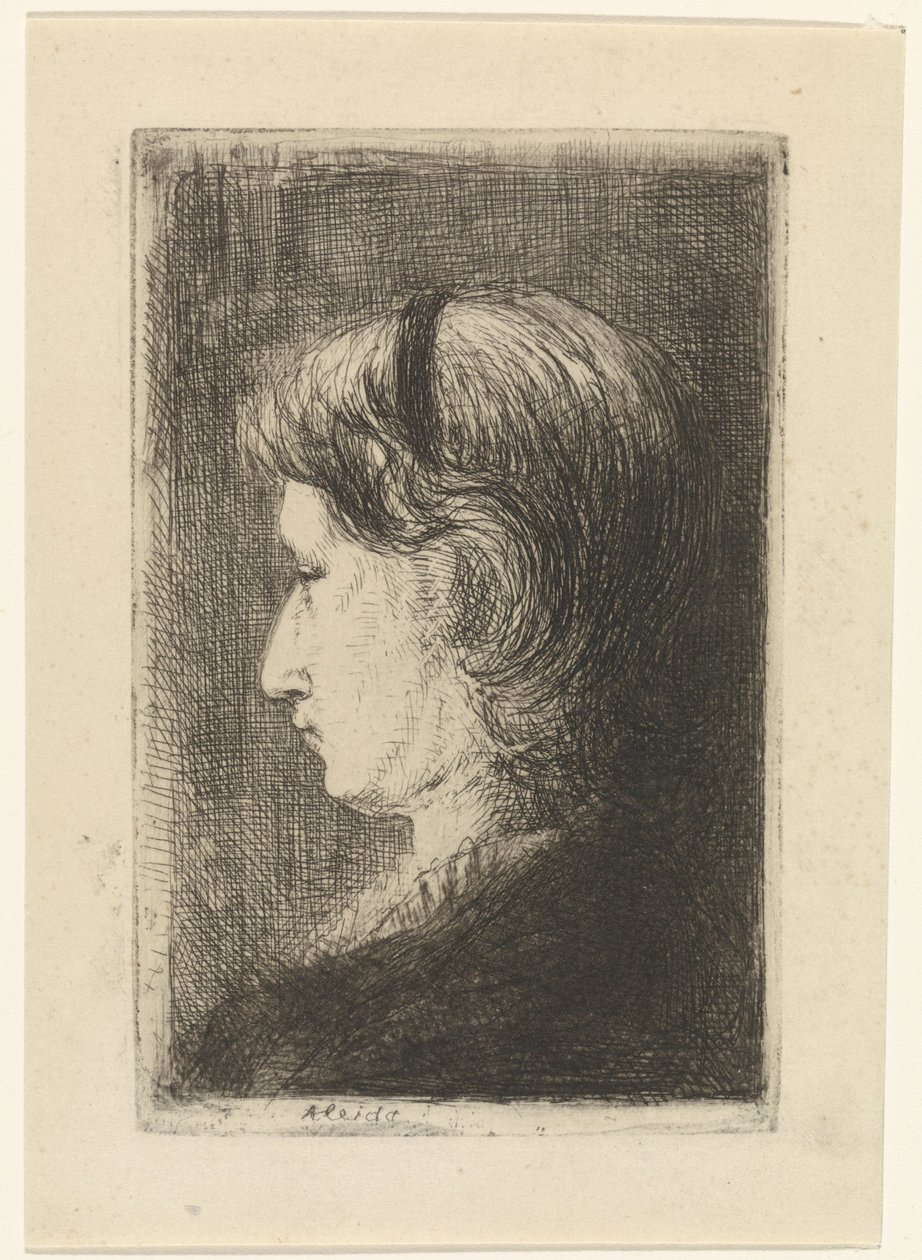 Ritratto di Aleida Schaap da Jozef Israëls