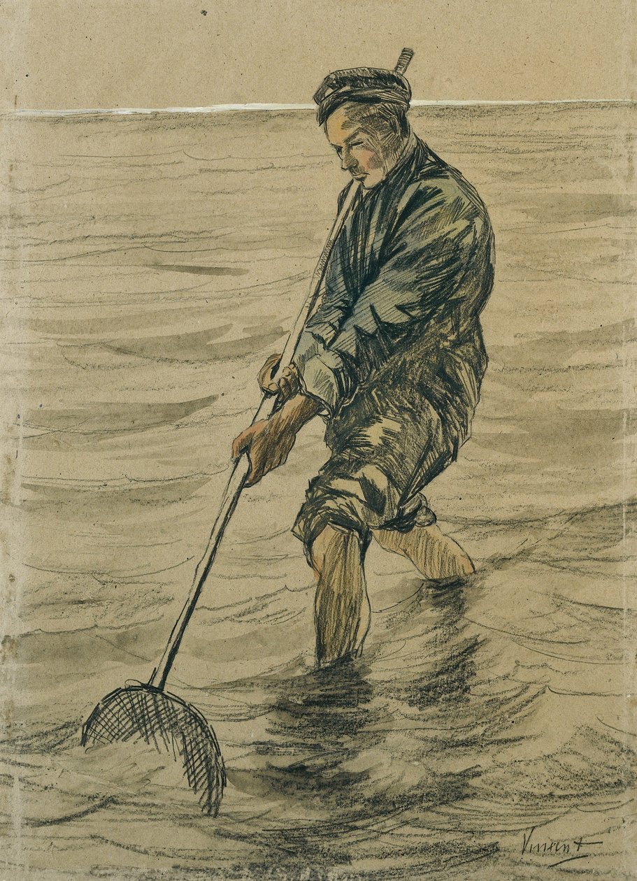 Pescatore di conchiglie, 1863-90 da Jozef Israëls